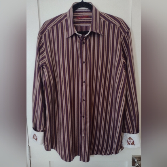 Robert Graham Mens Dress Shirt - Picture 7 of 7